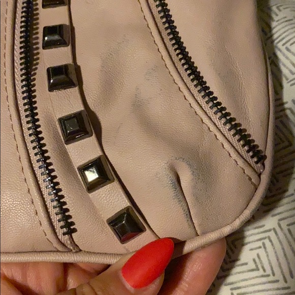 Olivia and Joy Ny Pink Studded Crossbody Bag - Picture 5 of 7
